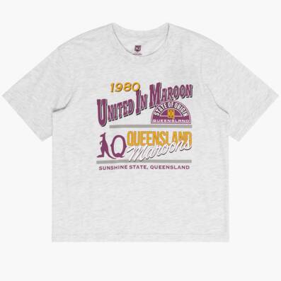 QLD Maroons Women's United in Maroon Tee