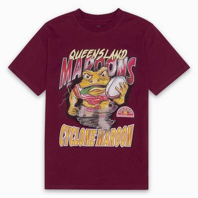 Cyclone Maroon Tee