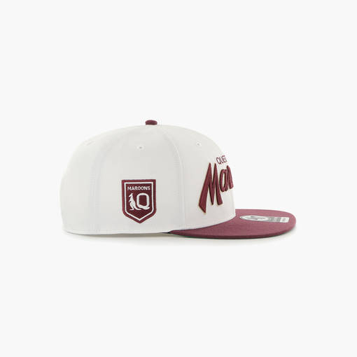 QLD Maroons '47 Crosstown Script Captain2