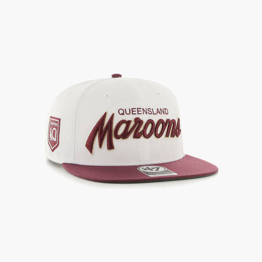 QLD Maroons '47 Crosstown Script Captain1