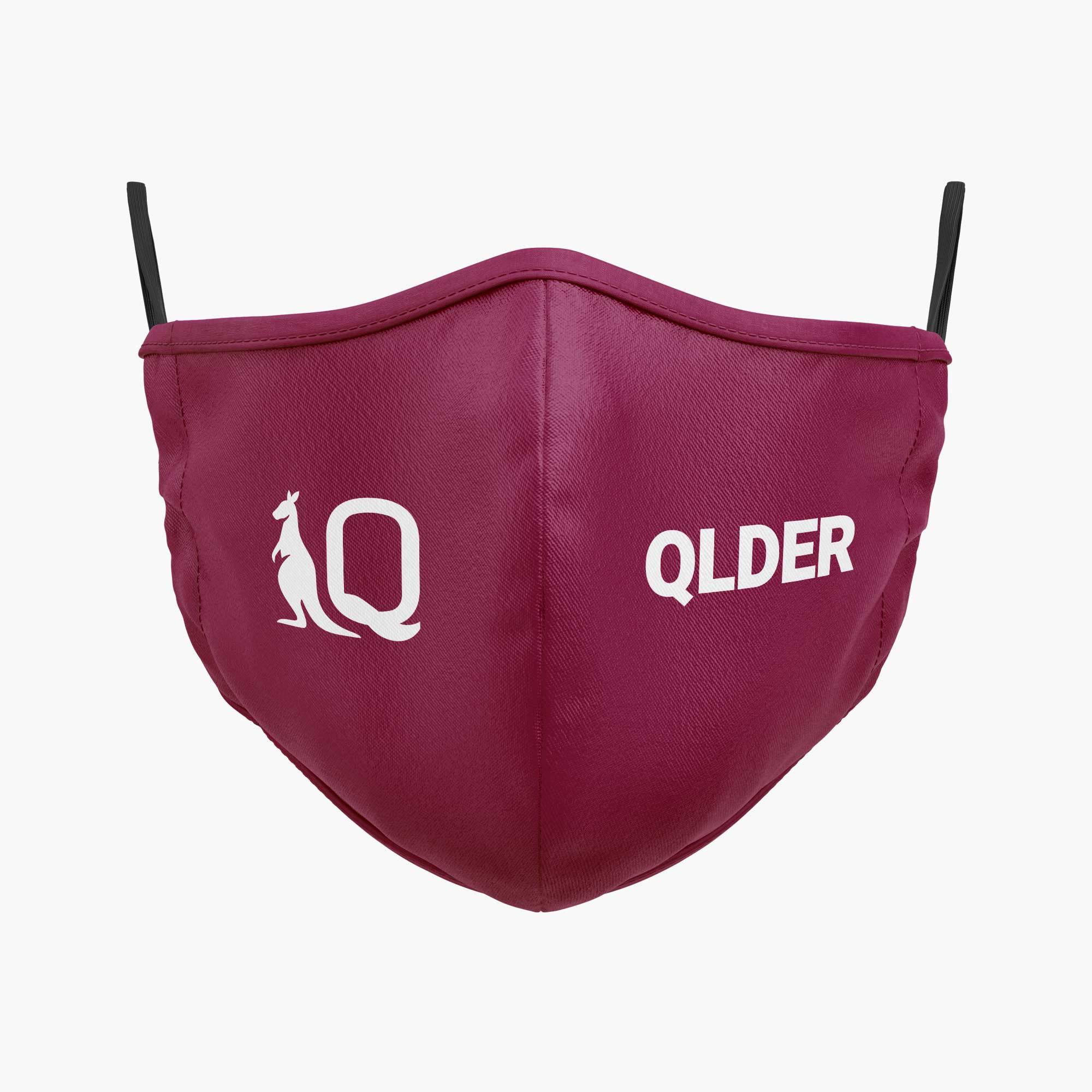 Maroons Shop QLD Maroons Face Mask