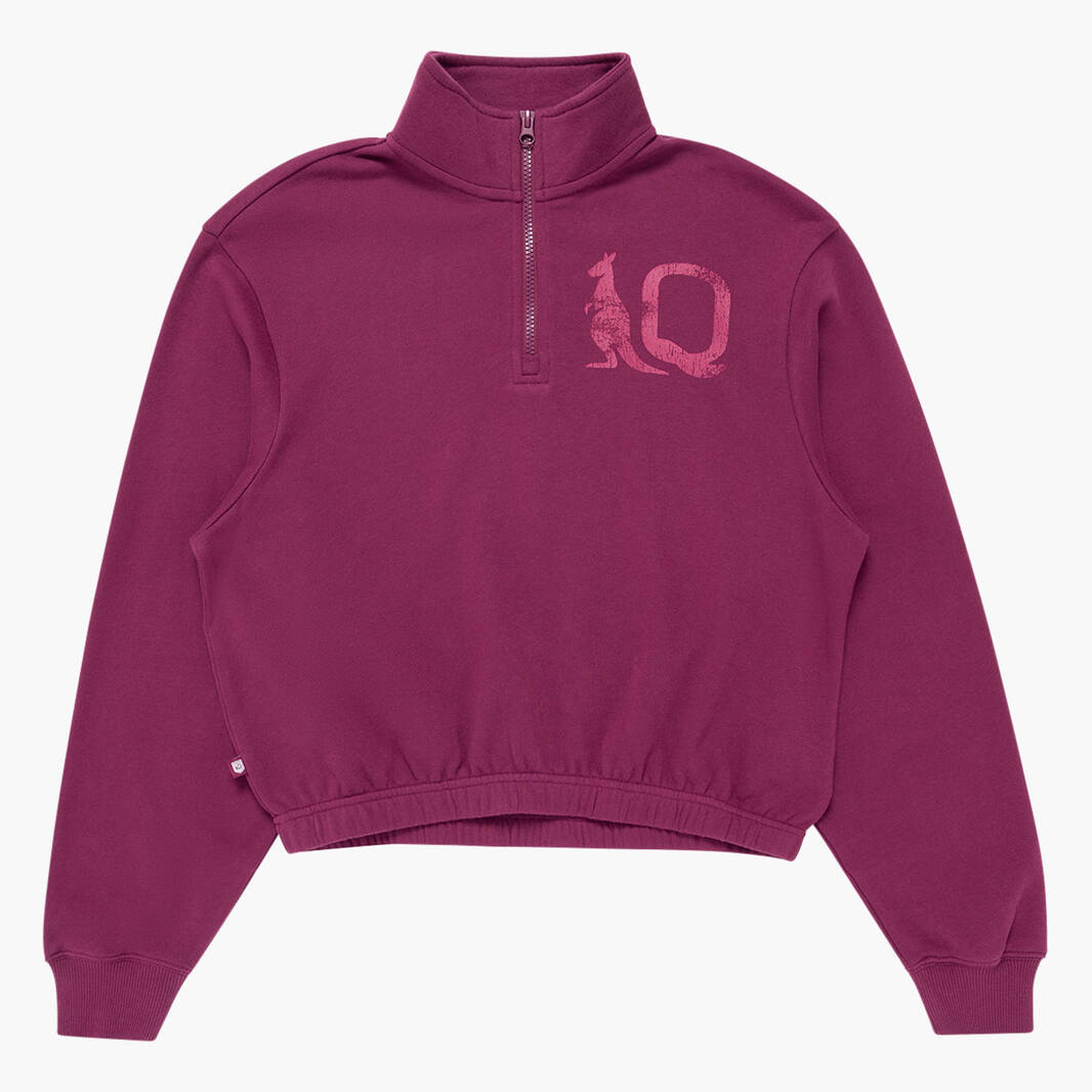 Quarter zip track 2025 top