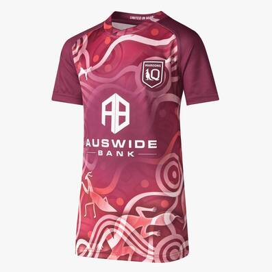QLD Maroons 2023 Men's Indigenous Jersey