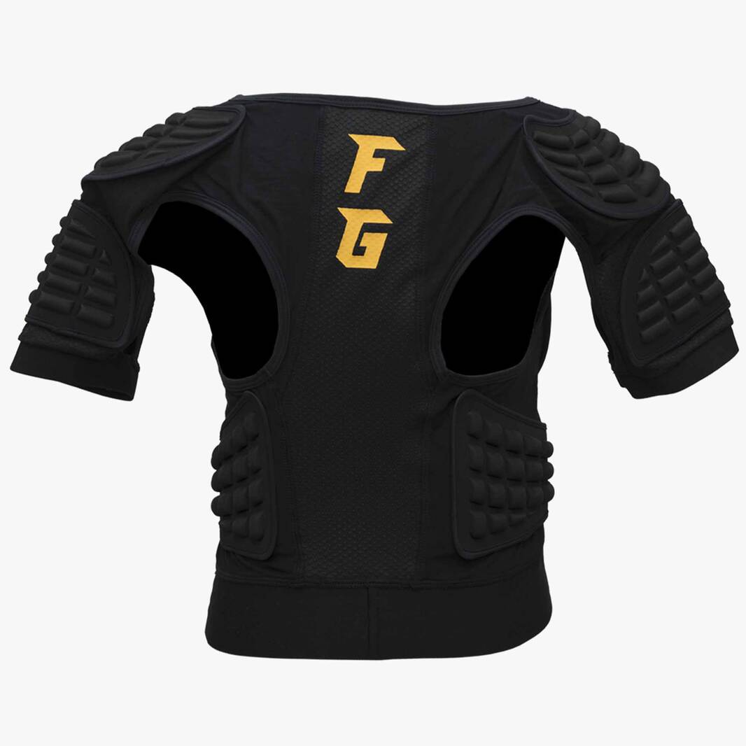 Footy Girls Guardian Youth Black Shoulder Guard2