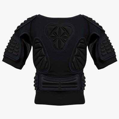 Footy Girls Guardian Youth Green Shoulder Guard