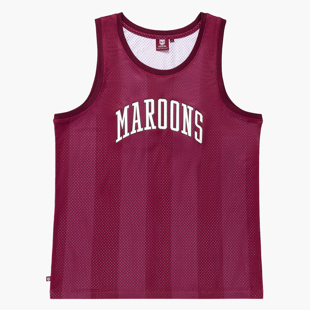 Maroons Shop QLD Maroons Men's Basketball Singlet
