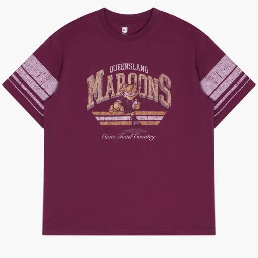 QLD Maroons Men's Cane Toad Country Tee0
