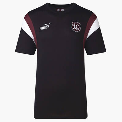 QLD Maroons Black Heritage Tee