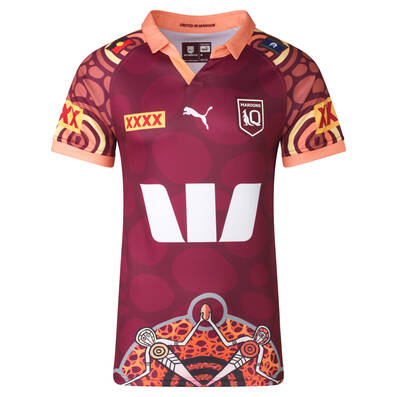2024 QLD Maroons Youth Indigenous Jersey