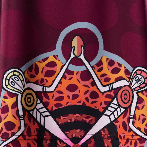 2024 QLD Maroons Youth Indigenous Jersey3
