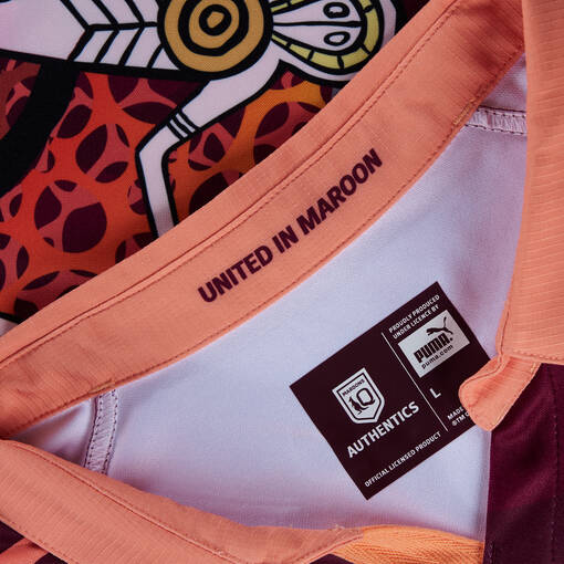 2024 QLD Maroons Youth Indigenous Jersey4