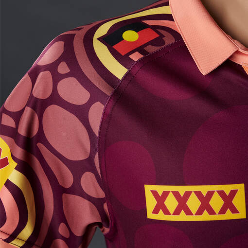 2024 QLD Maroons Youth Indigenous Jersey5