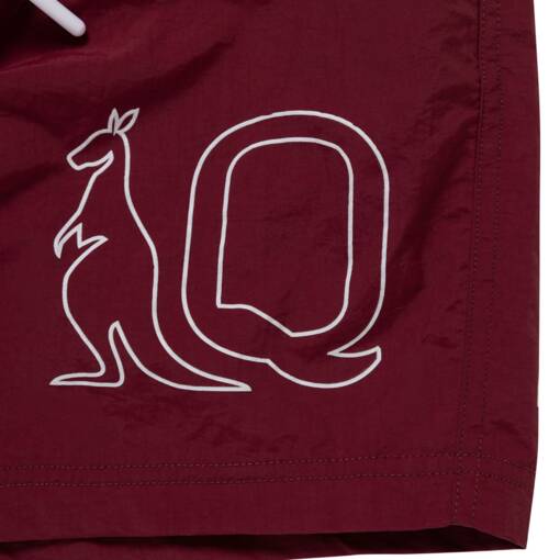 QLD Maroons Men's Nylon Beach Shorts2