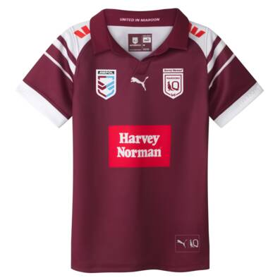 2025 Harvey Norman QLD Maroons Youth Jersey