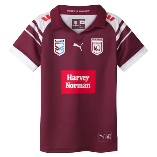 2025 Harvey Norman QLD Maroons Youth Jersey0