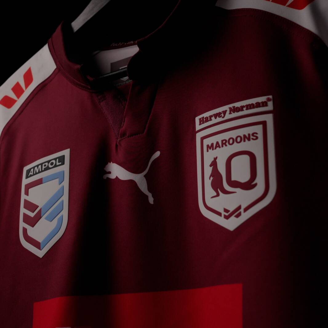 QLD Maroons Jersey Lサイズ Puma Women's 2024 Queensland Maroons State of Origin Replica
