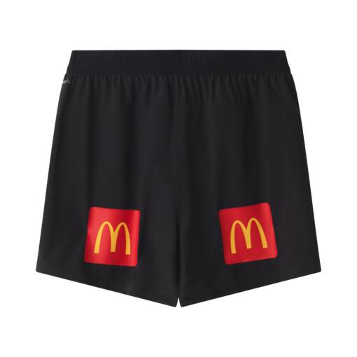 2026 QLD Maroons Black Men's Training Shorts1