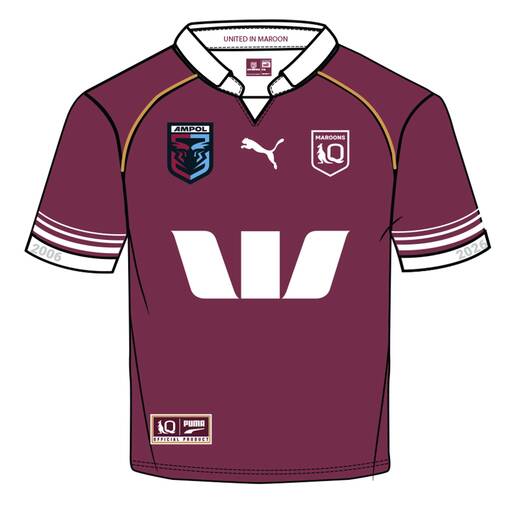2026 QLD Maroons Infant Jersey Set0