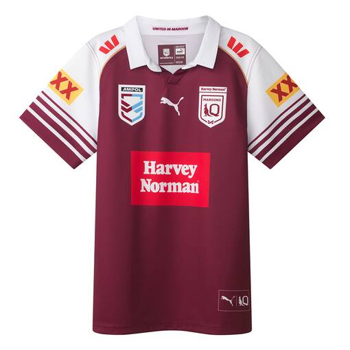 2026 Harvey Norman Maroons Men's Jersey0