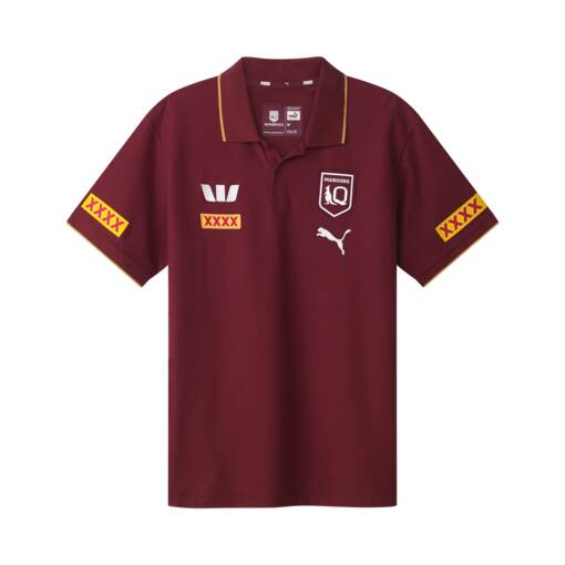 2026 QLD Maroons Men's Polo0