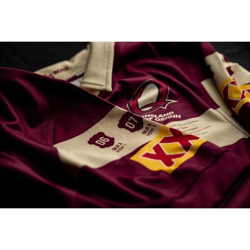2026 QLD Maroons Captain's Run Men's Jersey3
