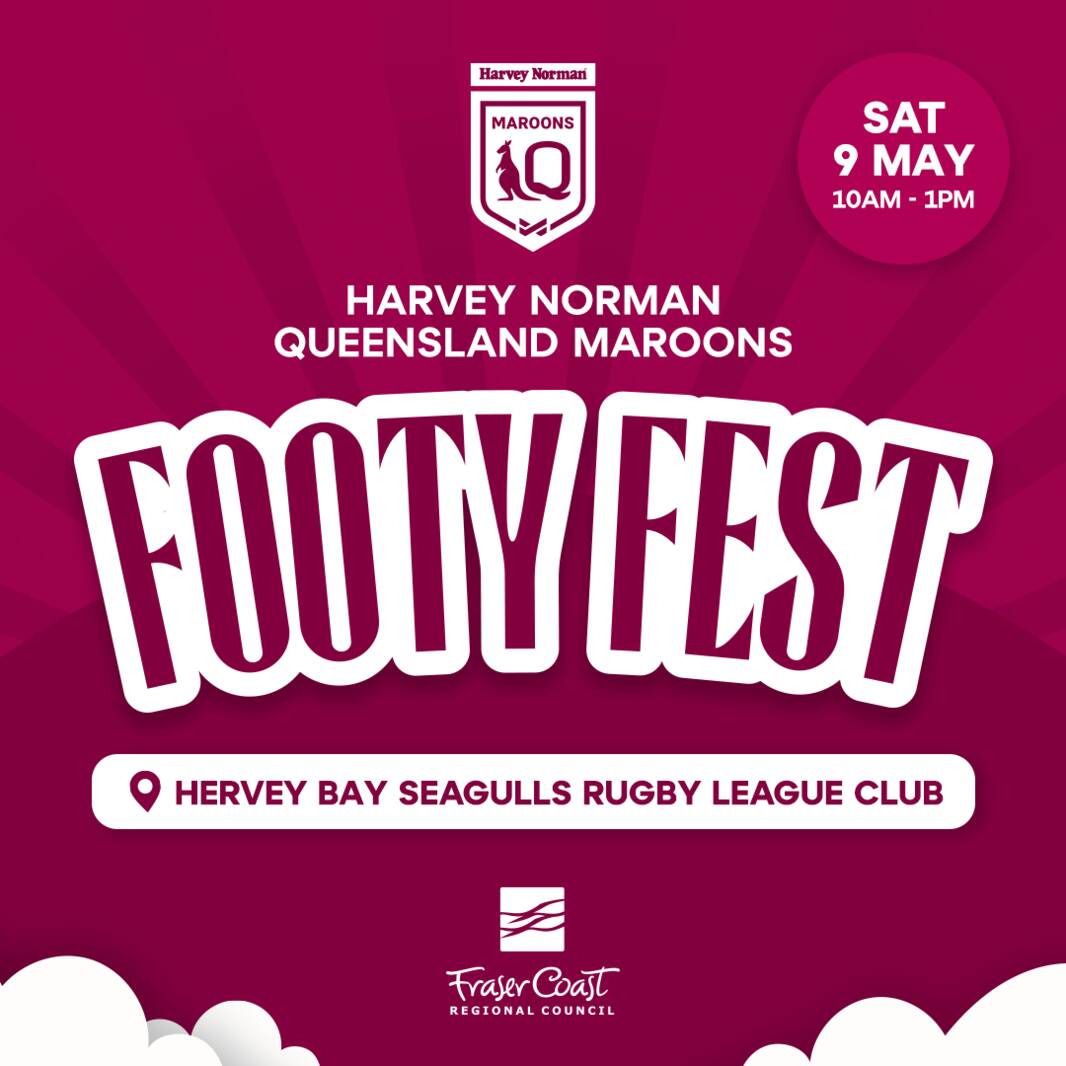Harvey Norman Queensland Maroons Footy Fest0