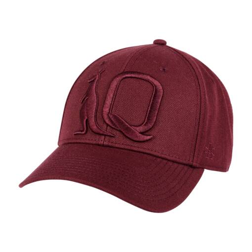 Maroons 3D Embroidery Cap0