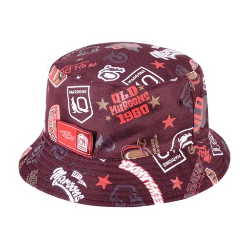 QLD Reversible Kids Bucket Hat3