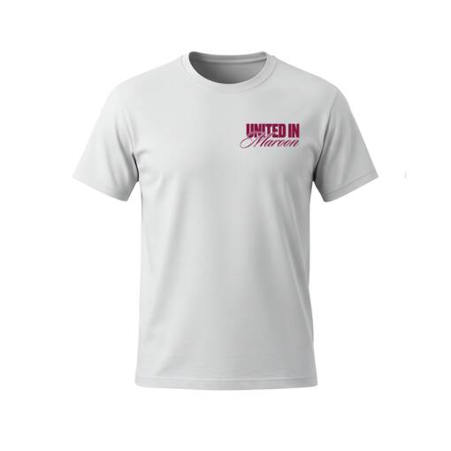 Member Exclusive United in Maroon Tee0