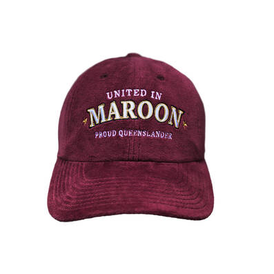 Velvet United in Maroon Cap