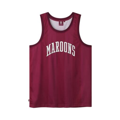 QLD Maroons Men's Basketball Singlet0