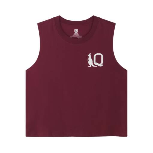 QLD Maroons Women's Sport Singlet0