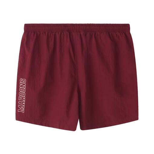 QLD Maroons Men's Nylon Beach Shorts1
