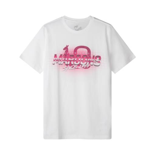 QLD Maroons Retro Graphic Tee0