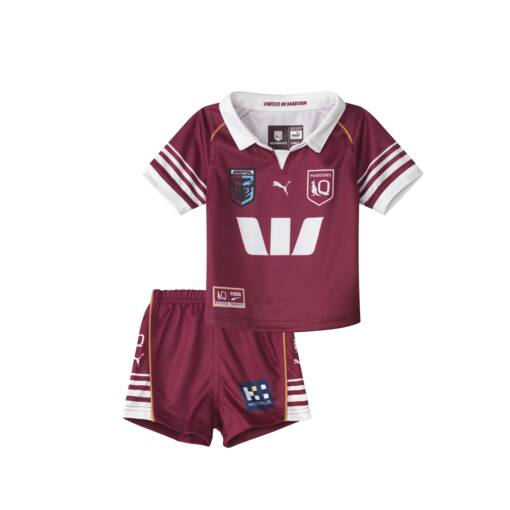 2026 QLD Maroons Infant Jersey Set0