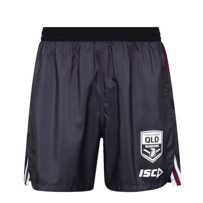 QLD Maroons 2020 Men's Carbon Training Shorts